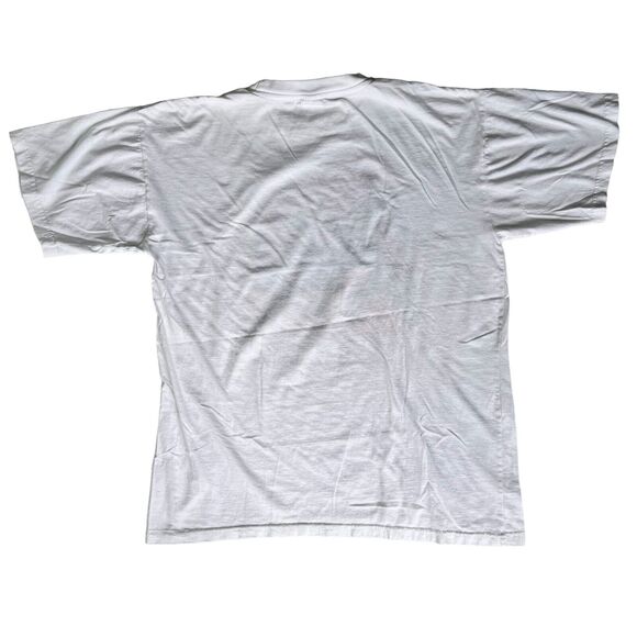 White Bahamas Graphic T Shirt Men XL Parrot Tropical Beach Vacation Colorful Tee - Picture 3 of 9